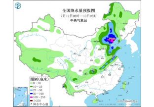 華北地區(qū)高溫多雨  或?qū)⒂绊懶陆饭麑嵟虼?()