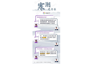 云南多地發(fā)布了寒潮藍(lán)色預(yù)警!寒潮是什么? ()